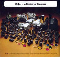 Rollei Product Range in the 1980's